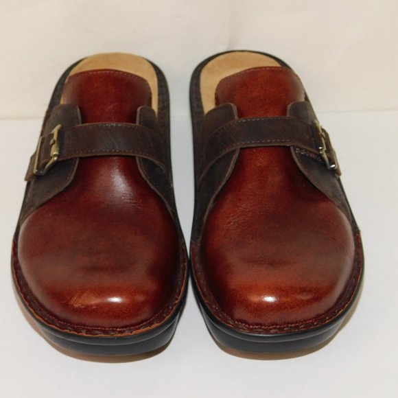 Naot Slip On Leather Mules Size 39 (US Size 8) Clog Comfort Shoes - Picture 4 of 13